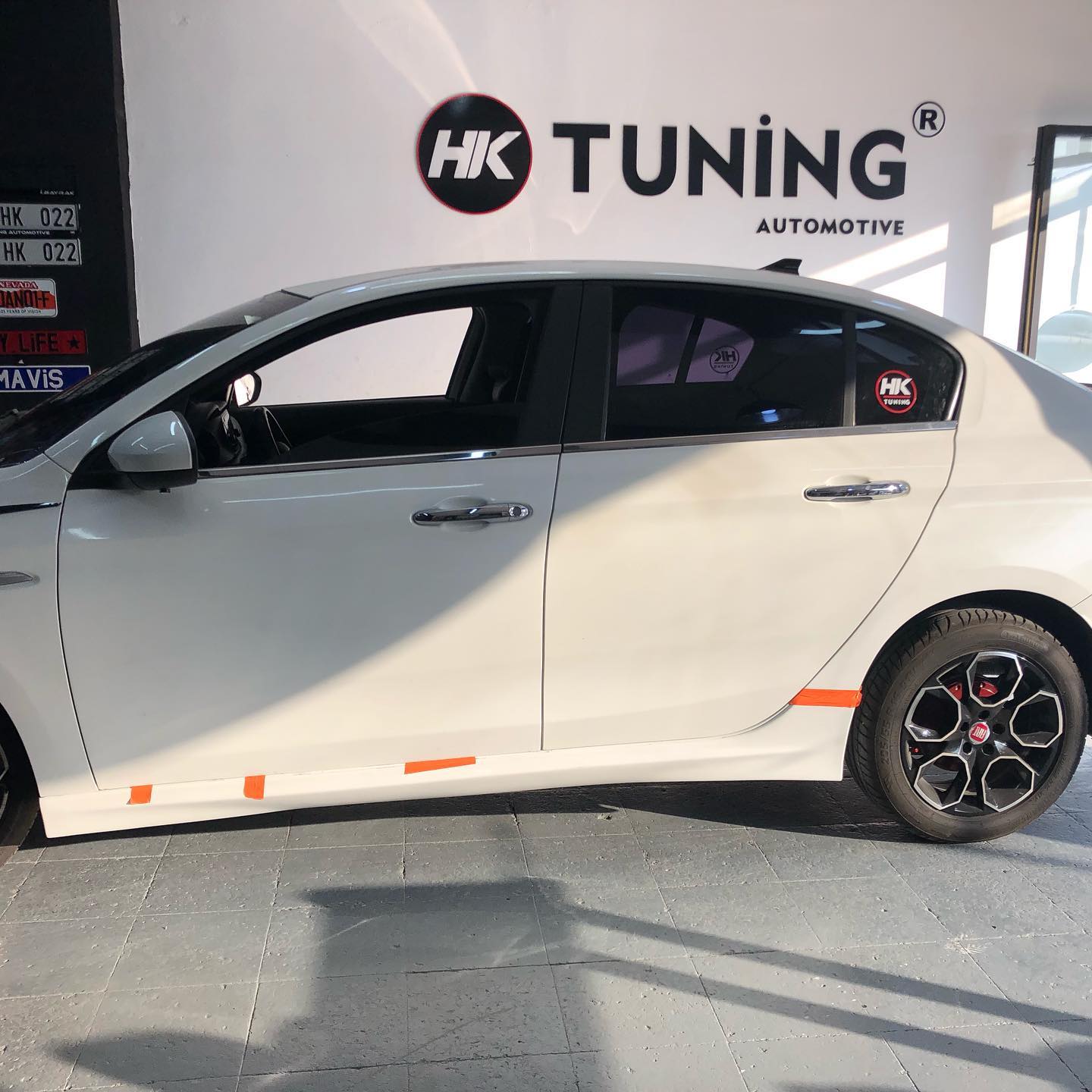 Fiat Egea Yan Marşpiyel-Marşbiel Seti Sağ-Sol Plastik Boyasız